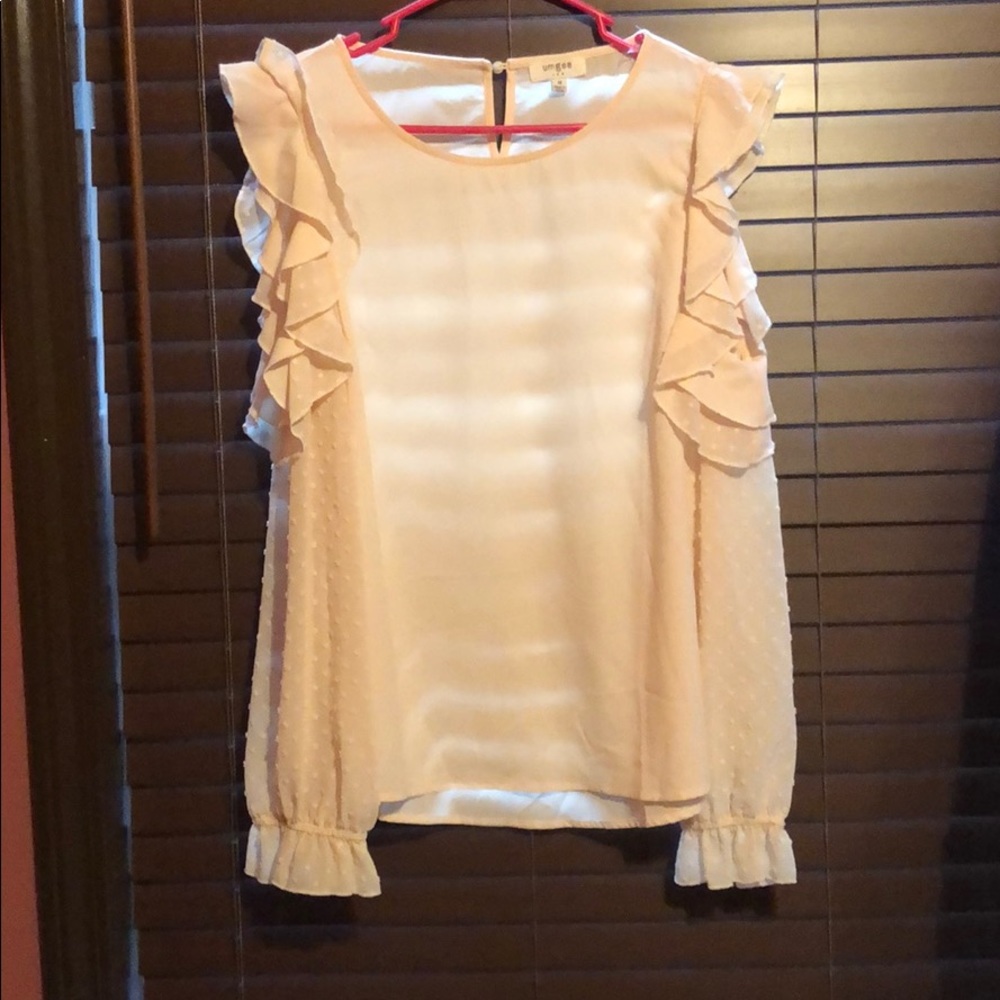 Umgee cold shoulder top